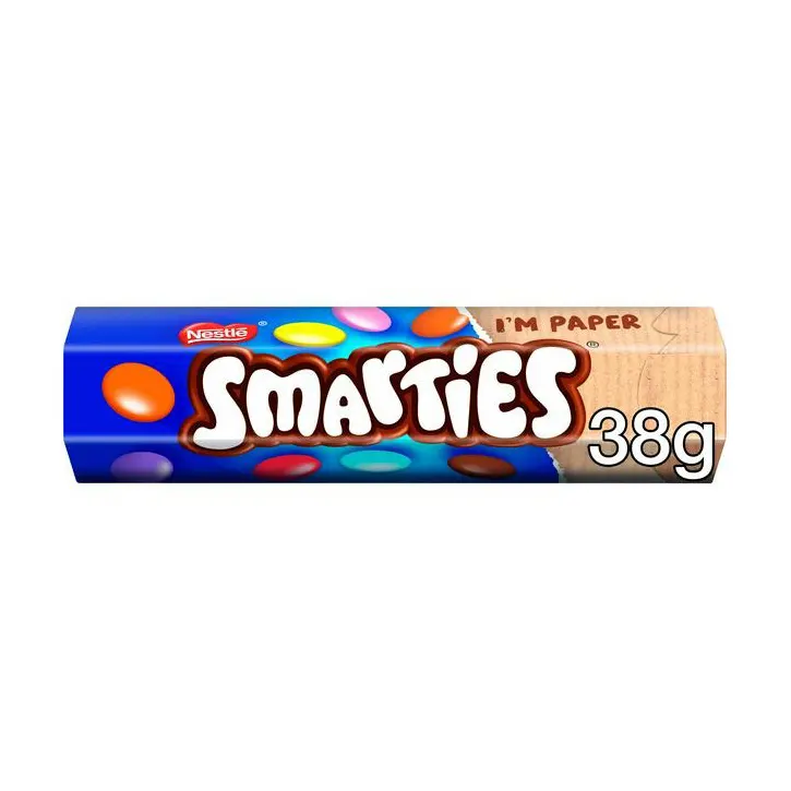 Smarties normale cioccolato al latte ricoperto di caramelle 24X45 grammo in peso netto (1080 grammo) 1080 grammi