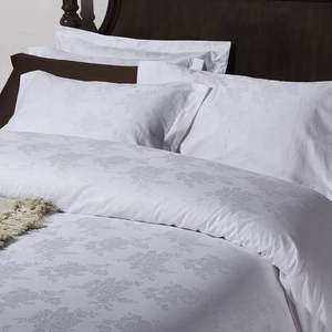 Bộ ga trải giường cotton Ai Cập 4 món, thiết kế khách sạn, mật độ sợi 250, 300, 400, 600, 1000 sợi - Product Image 5