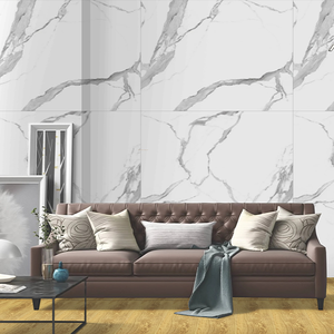 Conception magnétique de carreaux de porcelaine émaillés polis 120x320cm Surface lisse brillante pour couloir et salon - Product Image 4