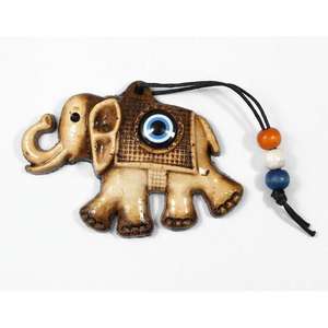 9 X 7 cm Polyester Mini <b>Elephant</b> Sculpture <b>Ornament</b> - Product Image 5