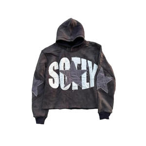 เสื้อฮู้ดผ้าฝ้าย35% ปรับแต่งได้สำหรับผู้ชาย, ไซส์ใหญ่พิเศษปรับแต่งได้สำหรับฤดูหนาว - Product Image 2