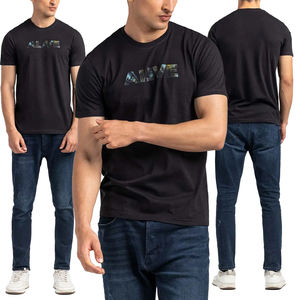 T-shirt à manches courtes unisexe 100% en coton de haute qualité en gros Logo personnalisé imprimé uni Vintage grande taille Jersey vierge pour hommes - Product Image 4