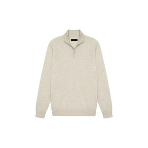 เสื้อฮู้ดซิปควอเตอร์พรีเมี่ยมของผู้ชาย-ใส่ได้พอดีกับกีฬาน้ำหนักเบาระบายอากาศได้ดีดีไซน์มีสไตล์เหมาะสำหรับการวิ่งและชุดลำลอง - Product Image 1