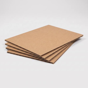 Premium Eco-Friendly Recycled 350gsm Duplex Liner Offset Paper Fluted Corrugated Sheet Green Warp Resistant Anti-Curl Customized - Product Image 3