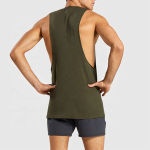Sleeveless Sportswear <b>Singlet</b> Plus Size Workout Fitness Gym Tank Top <b>Man</b> Solid Sport Vest - Product Image 3