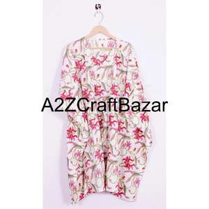 Vestido Midi Ajustado de Algodón 100%, Cuello en V, Manga Corta, Estampado Floral con Volantes, Corte Regular, Transpirable, para Fiestas de Verano - Product Image 6