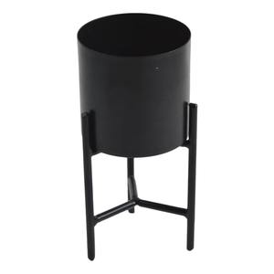 Wholesale Bulk Iron Flower <b>Pots</b> Planters Standard Quality Foldable <b>Black</b> <b>Stand</b> Powder Coated White Colour for Garden Decor - Product Image 6