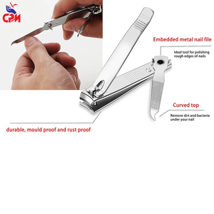 Premium Stainless Steel Nail <b>Cutter</b> with Built in Nail File Precision Grooming Tool for Manicure and Pedicure Durable Sharp <b>Edge</b> - Product Image 4