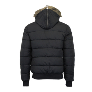 Chaqueta acolchada de invierno para hombre, abrigos reflectantes de algodón grueso impermeables con capucha de piel sintética, novedad - Product Image 3