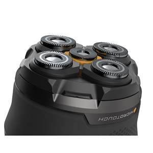 Afeitadora de Cabeza Inalámbrica Recargable para Hombres Calvos, Mini Afeitadora Eléctrica con 5 Cuchillas, Impermeable IPX7, Mango Antideslizante - Product Image 4