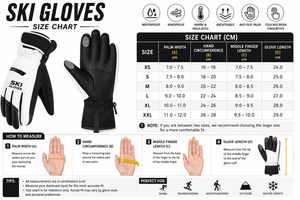 ถุงมือสกีสำหรับอากาศหนาวแบบ unisex รุ่นใหม่ ผลิตตามสั่ง กันน้ำ ระบายอากาศได้ดี สำหรับเล่นสโนว์บอร์ด ทำจากหนัง ปิดนิ้วเต็มรูปแบบ พร้อมเชือกผูก - Product Image 4