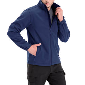 Vestes softshell pour hommes en gros, vestes coupe-vent, vestes de course, vestes softshell pour hommes d'extérieur - Product Image 5