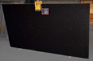 Dalles de granit noir Galaxy d'Inde naturel poli bon marché pour les carreaux de sol - Product Image 3