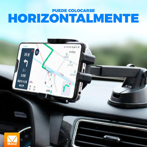 Support de téléphone portable pour voiture Tlero avec ventouse universelle - Couleurs assorties - Product Image 3