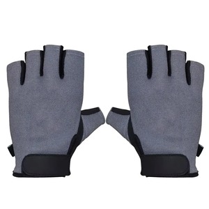 Guantes de fitness para gimnasio con logotipo personalizado de la mejor calidad al por mayor por buen fabricante nuevo estilo mejor precio hecho de cuero de primera calidad - Product Image 2