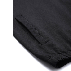 Ropa de hombre de dos colores de contraste ropa casual de la mejor calidad chándal de producto premium negro y amarillo para hombre - Product Image 5