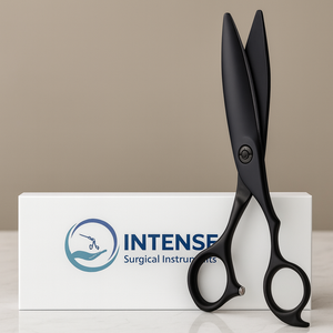 Ciseaux de coupe de cheveux professionnels en acier inoxydable 440c Pointe de lame tranchante pour hommes et femmes - Product Image 2