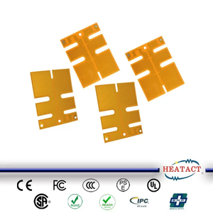 Film de tapis chauffants en polyimide à haute température avec bandes rétractables et isolation PSA - Product Image 4