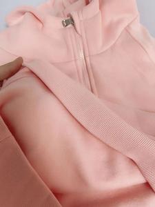 En stock pull à capuche zippé quart Gym Sportswear survêtement haut court à capuche impression à capuche - Product Image 4