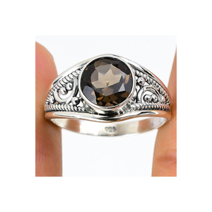 925ทำด้วยมือพลอยบุษราคัมแข็งคุณภาพสูงเครื่องประดับเงินแท้18K ชุบทอง18K - Product Image 5