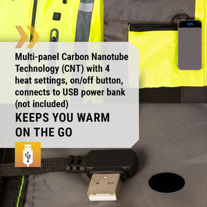 แจ็คเก็ตชุดทำงานนิรภัยราคาส่ง แจ็คเก็ตทำงานอุตสาหกรรม แจ็คเก็ตชุดทำงานนิรภัยสะท้อนแสง สำหรับผู้ชายและผู้หญิง - Product Image 3