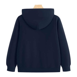 Sudadera con capucha y cremallera personalizada, estilo vintage, de corte holgado con hombros caídos, para hombre, bordada, térmica, de manga larga, esencial para el invierno 2027 - Product Image 2