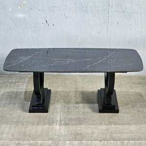 Modern Rectangular <b>Coffee</b> <b>Table</b> 120x55x45cm Ceramic Top Iron Legs Convertible Durable Storage Decorative Features Model TT68131 - Product Image 6