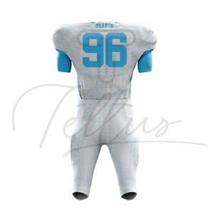 Uniforme de football américain au design unique et personnalisé, respirant, à manches courtes, imprimé pour l'équipe nationale de football - Product Image 2