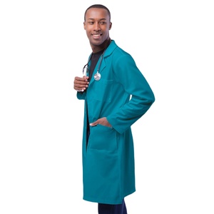 Bata de Laboratorio para Hombre, Uniforme Médico de Poliéster y Algodón, Ropa de Clínica Resistente, Bata de Laboratorio Personalizada, Fabricante OEM de Marca Privada - Product Image 3