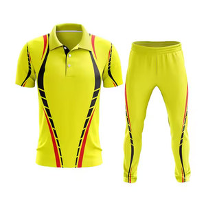 High Quality Custom Sports Team Uniform OEM Best Selling Unisex Cheap Price Sublimation <b>Cricket</b> Uniforms - Product Image 4