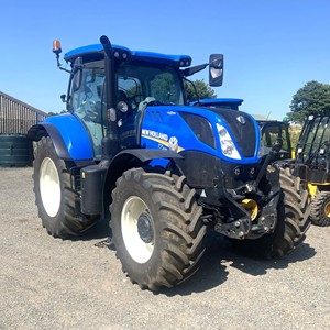 Tracteur agricole New Holland 95 CV 4x4 sur chenilles, modèle 2020-2024, 128 heures d'utilisation, boîte de vitesses et composants moteur d'occasion, puissance nominale 40-100 CV - Product Image 1