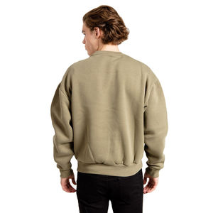 เสื้อกันหนาวผ้าฝ้าย100% สำหรับผู้ชาย, เสื้อสเวตเชิ้ตโอเวอร์ไซส์ผ้าคอตตอนสวมใส่สบายเป็นมิตรต่อสิ่งแวดล้อม - Product Image 5