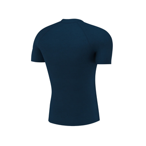 Quick dry compression <b>shirt</b> for men <b>moisture</b> <b>wicking</b> tight fit athletic workout t <b>shirt</b> - Product Image 2