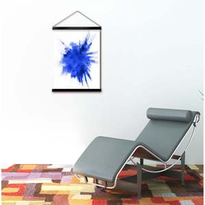 Black <b>Plastic</b> Poster Strips with Hanging Cord 41 cm Pair - Product Image 5