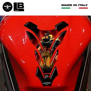 RAOUL KEN il GUERRIERO Adesivo 3D in Resina per Serbatoio Moto Impermeabile con Logo per Decorazione - Product Image 2