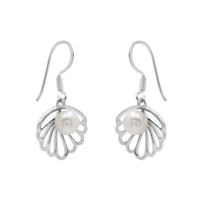 925 argent Sterling Simple classique mode perle naturelle pierres précieuses 29x15x7 MM boucles d'oreilles goutte multi plaqué bijoux fins pour les femmes - Product Image 5