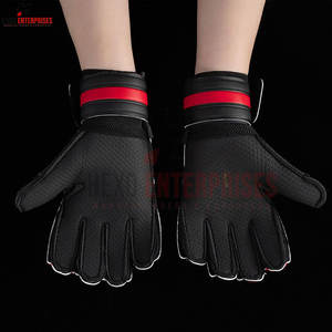 Guantes de estilo moderno a precio razonable Guantes de fútbol americano impresos con logotipo personalizado Venta al por mayor Mejores guantes de portero - Product Image 4