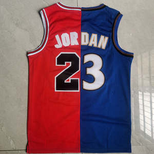 Camiseta de baloncesto de malla transpirable Unisex de alta calidad, camiseta artesanal bordada de secado rápido para adultos - Product Image 1