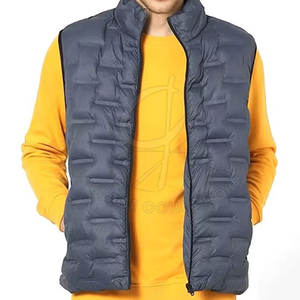 Casual Style Outer Wear Men's Sleeveless Puffer Vest With Customized Packing Breathable Body <b>Warmer</b> Vest For Sale - Product Image 2