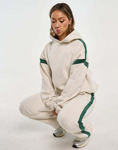 Ensemble de jogging 2 pièces pour femmes avec poches Sweat à capuche respirant et pantalon de survêtement Nouveau survêtement pour femmes - Product Image 6