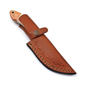 Top Design Damascus Steel Skinner <b>Knife</b> White <b>Bone</b> <b>Handle</b> Hand Made Customized Logo Skinner <b>Knives</b> with White <b>Bone</b> <b>Handle</b> - Product Image 2