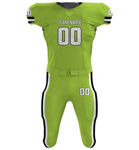 Uniformes de fútbol americano bordados personalizados, Jerseys sublimados, pantalones integrados - Product Image 4