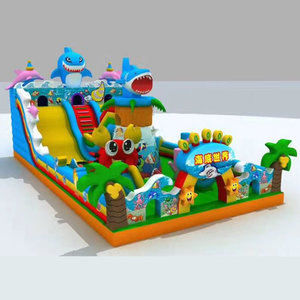 Hotfun – château gonflable géant pour parc d'attraction, à <span class=keywords><strong>vendre</strong></span> - Product Image 3