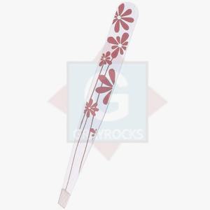 High Quality Stainless Steel Slanted Tip Eyebrow Tweezers Beauty <b>Tools</b> for Precision Eyebrow Plucking Wholesale - Product Image 3