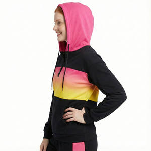 Sudaderas Casuales al por Mayor para Mujer, Cuello Henley con Botones, Bolsillo Tipo Canguro, Manga Larga, Corte Holgado, Sudadera Personalizada para Invierno - Product Image 2