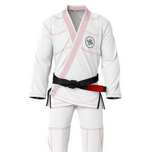 Venta al por mayor de alta calidad 450GSM Pearl Weave BJJ Gi 100% algodón Jiu Jitsu uniforme duradero transpirable totalmente personalizado BJJ para hombres - Product Image 1
