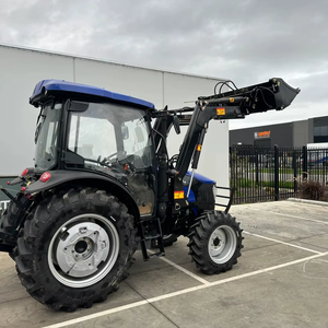 LOVOL M704 Cabin <b>Tractor</b> with Front End Loader With Front End Loader <b>Tractors</b> <b>Trucks</b> Agriculture Mini Farm <b>Tractor</b> - Product Image 4