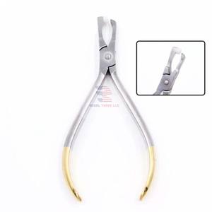 Instrumentos quirúrgicos médicos Alicates de ortodoncia de acero inoxidable Alicates curvos dentales - Product Image 6