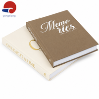Carnet A4 avec couverture en tissu blanc cassé, journal personnalisé avec estampage à chaud blanc, couverture rigide, pages vierges 120 g/m²