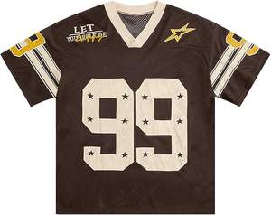 เสื้อยืดทรงแบ็กกี้พอดีตัวสำหรับทุกเพศเสื้อลายกราฟิกทรงหลวมดีไซน์สตรีทแวร์ระบายอากาศได้ดี Y2K ตามสั่ง - Product Image 1